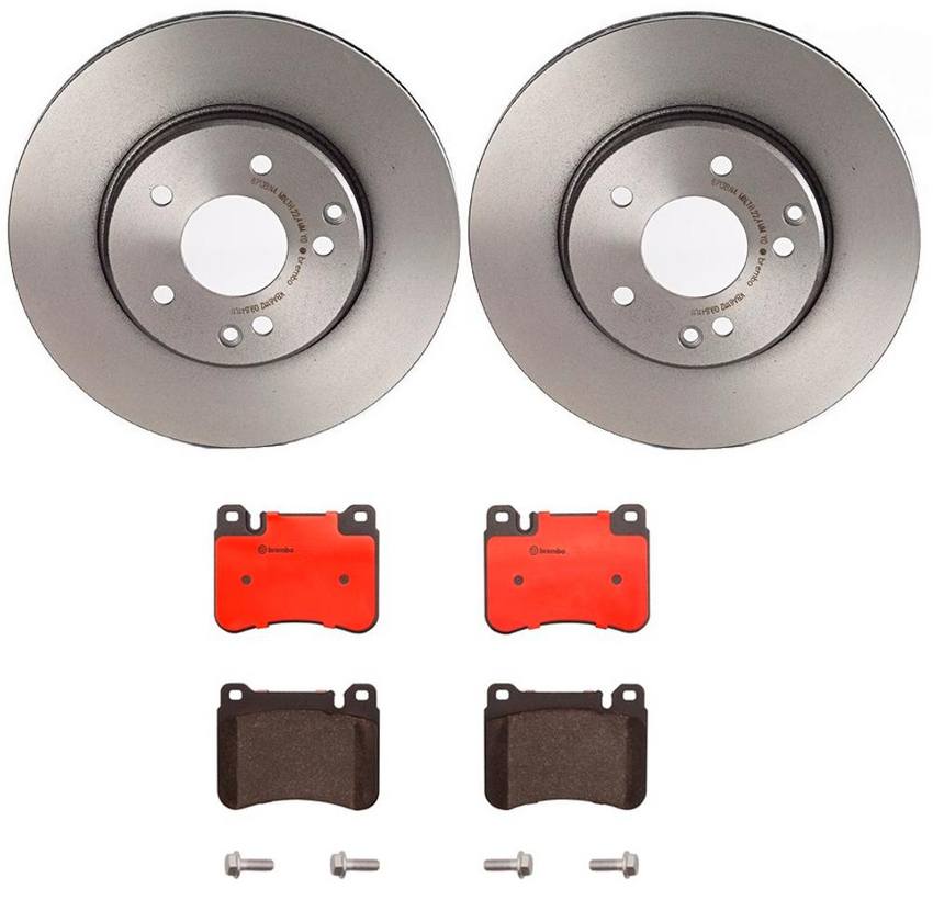Brembo Brake Pads and Rotors Kit Front (288mm) (Ceramic) Brembo